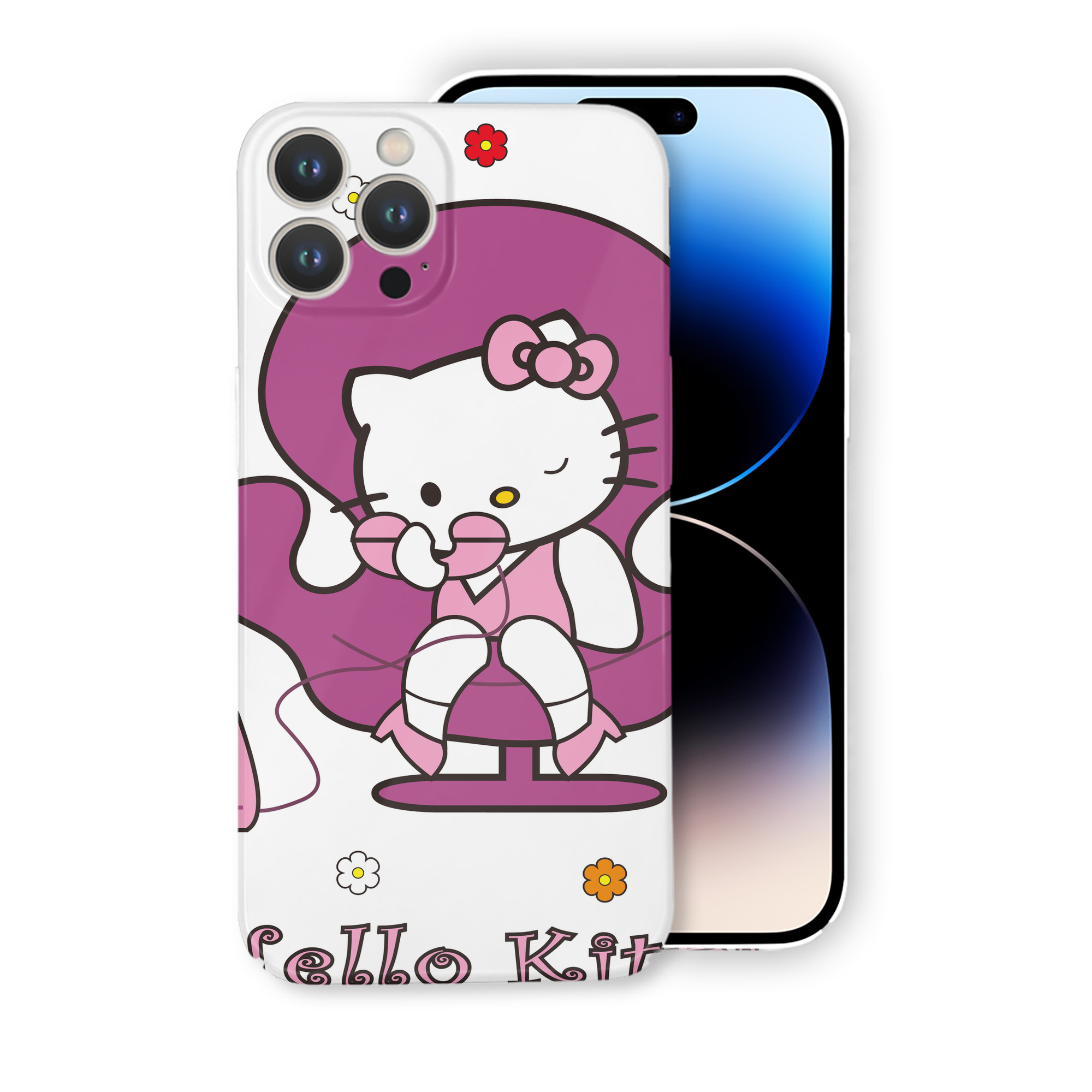 （画像用） Hello Kitty ハローキティ 【iPhone 14シリーズ対応】ハードケース